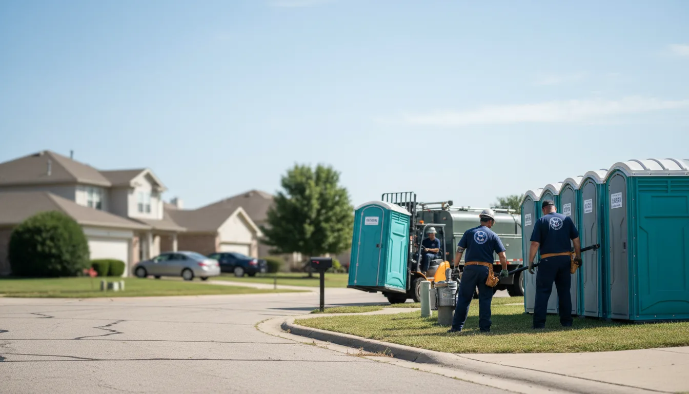 Porta Potty Rental in Nome, TX near me